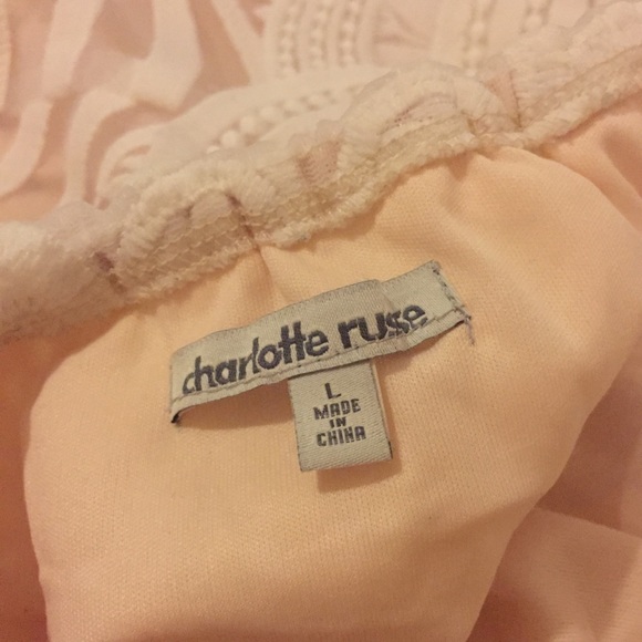 Charlotte Russe strapless dress *free w/ purchase* - Picture 2 of 3